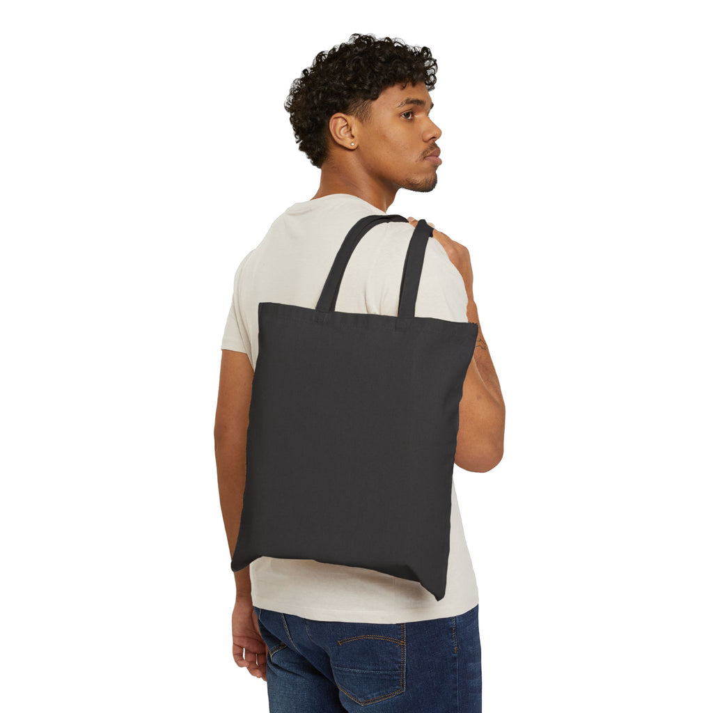 Canvas Tote — “Just a Girl Who Decided to Trust God” Faith Cowgirl Tote