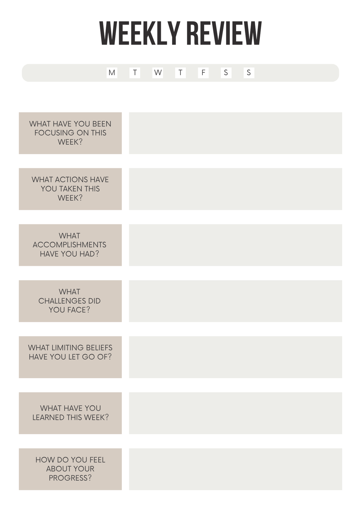 ADHD Life Planner- Digital Download