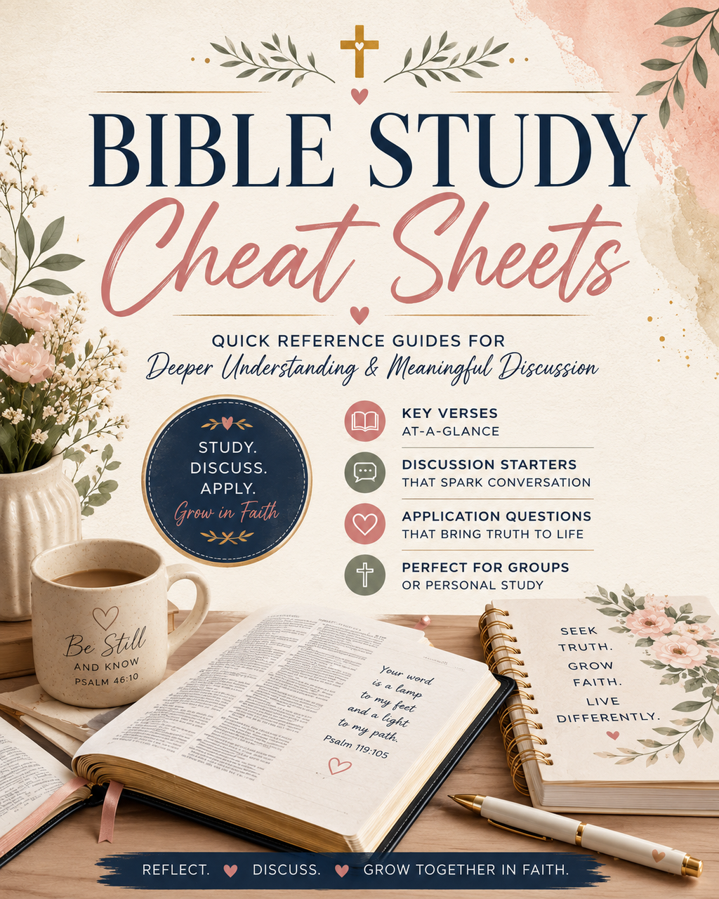 Bible Study Cheat Sheets