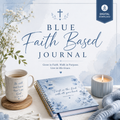 Blue Faith Based Journal-Digital Download