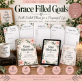 Grace Filled Goals: Faith Based Goal Setting & Productivity MRR Bundle