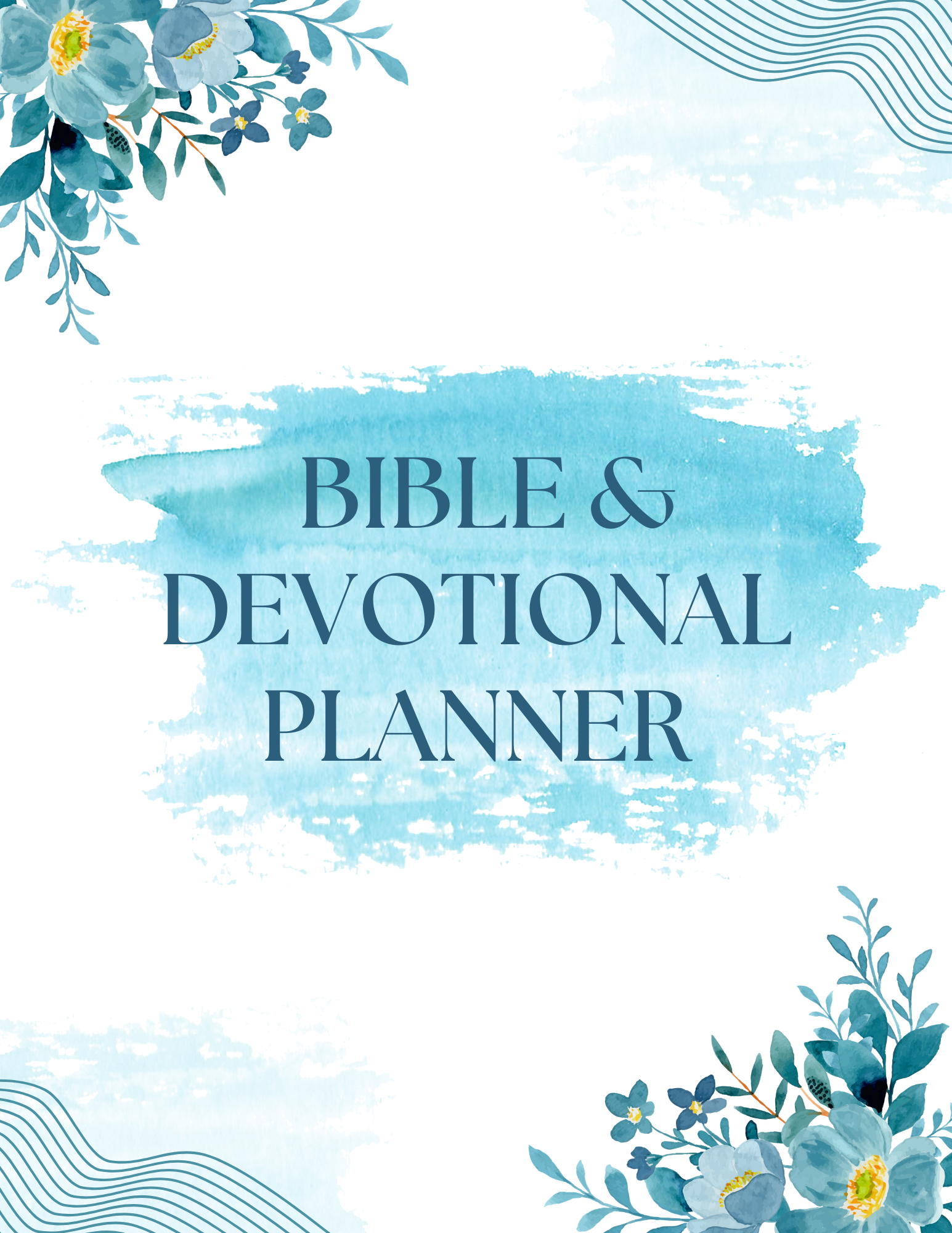 Bible Devotional Planner-Digital Download