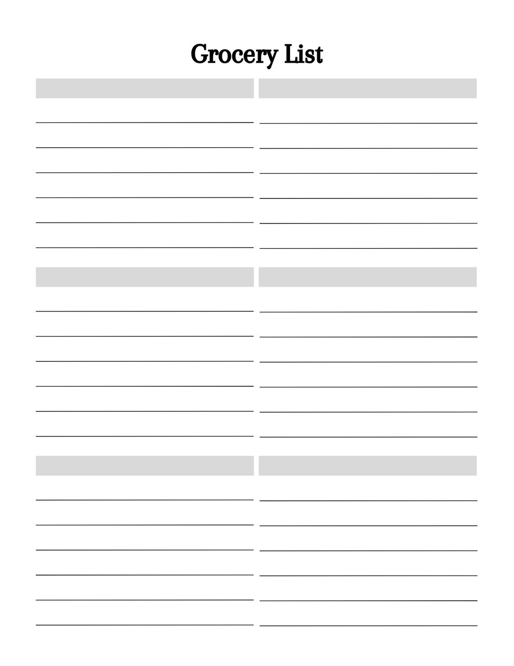 Ultimate Meal Planner--Printable & Digital Meal Planner