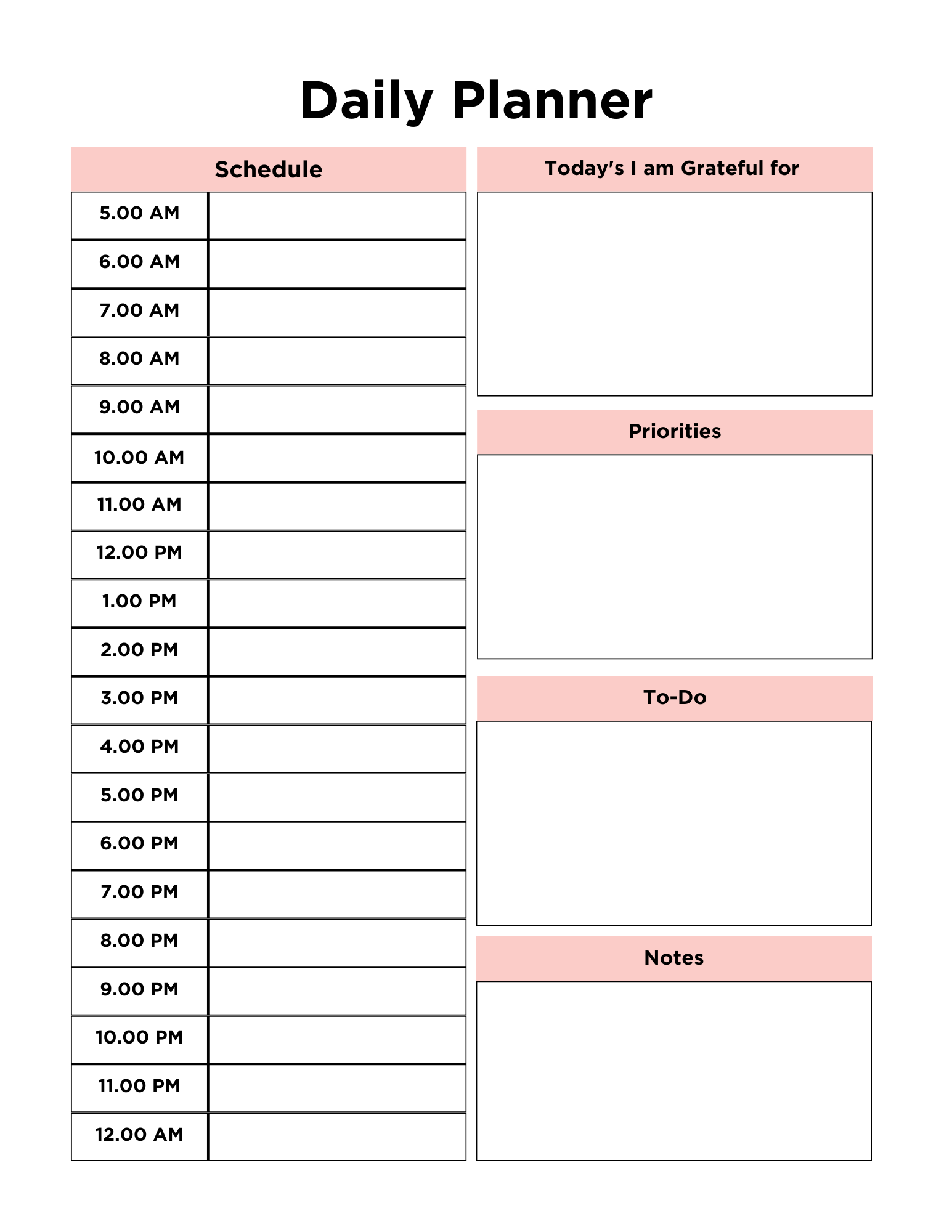 Ultimate Student Planner--Printable & Digital Planner