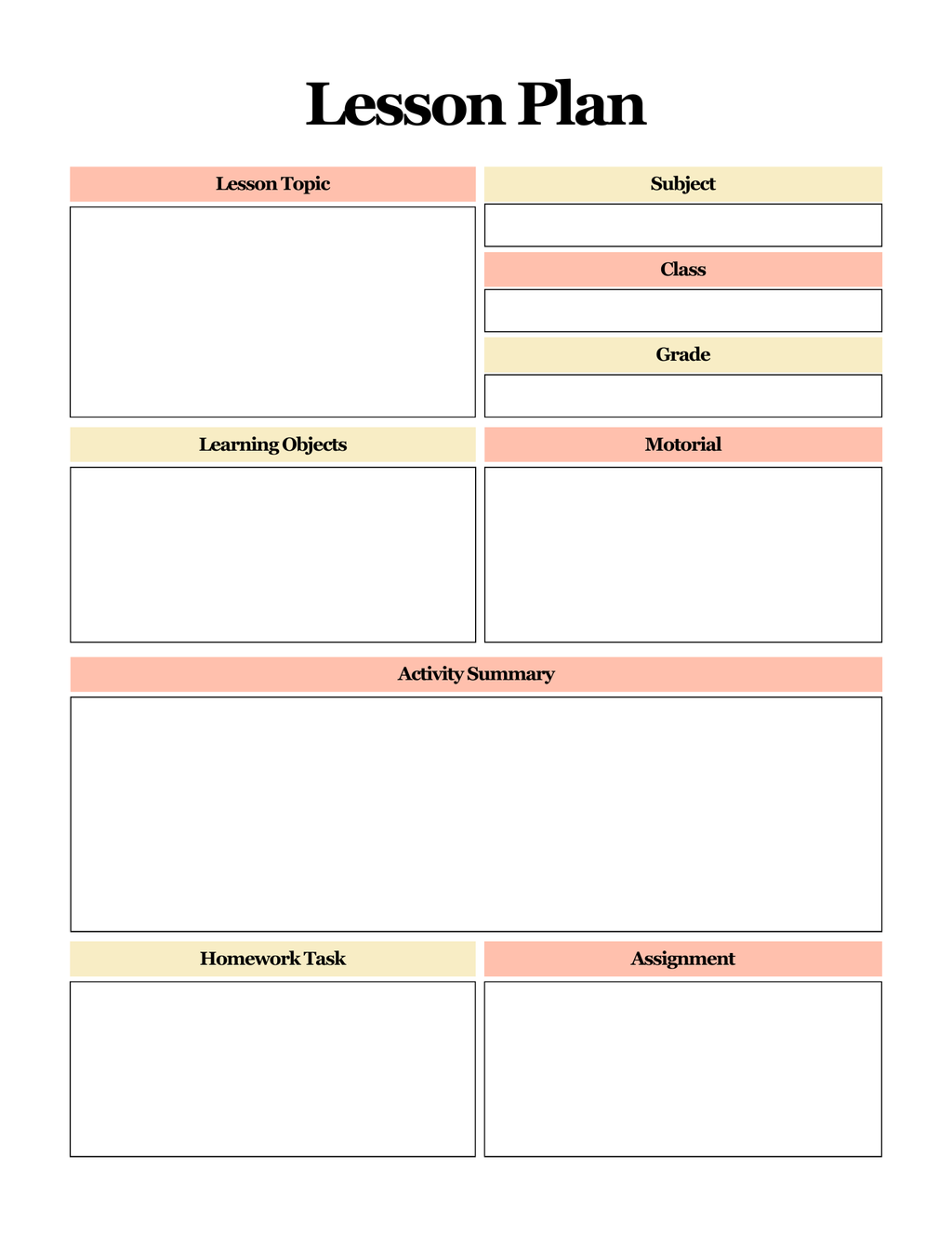 Ultimate Teacher Planner-- Printable & Digital Lesson Planner