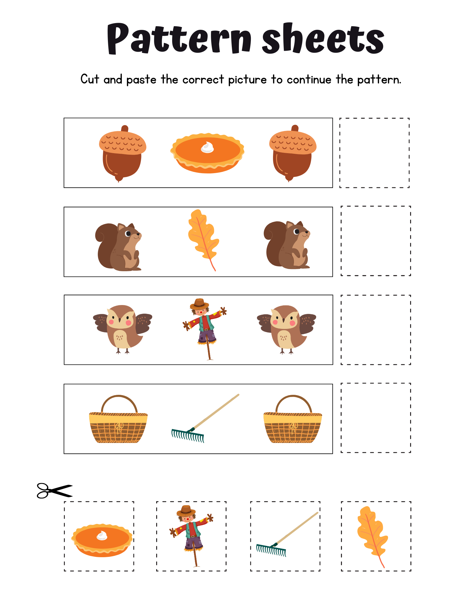 Pattern Sheets