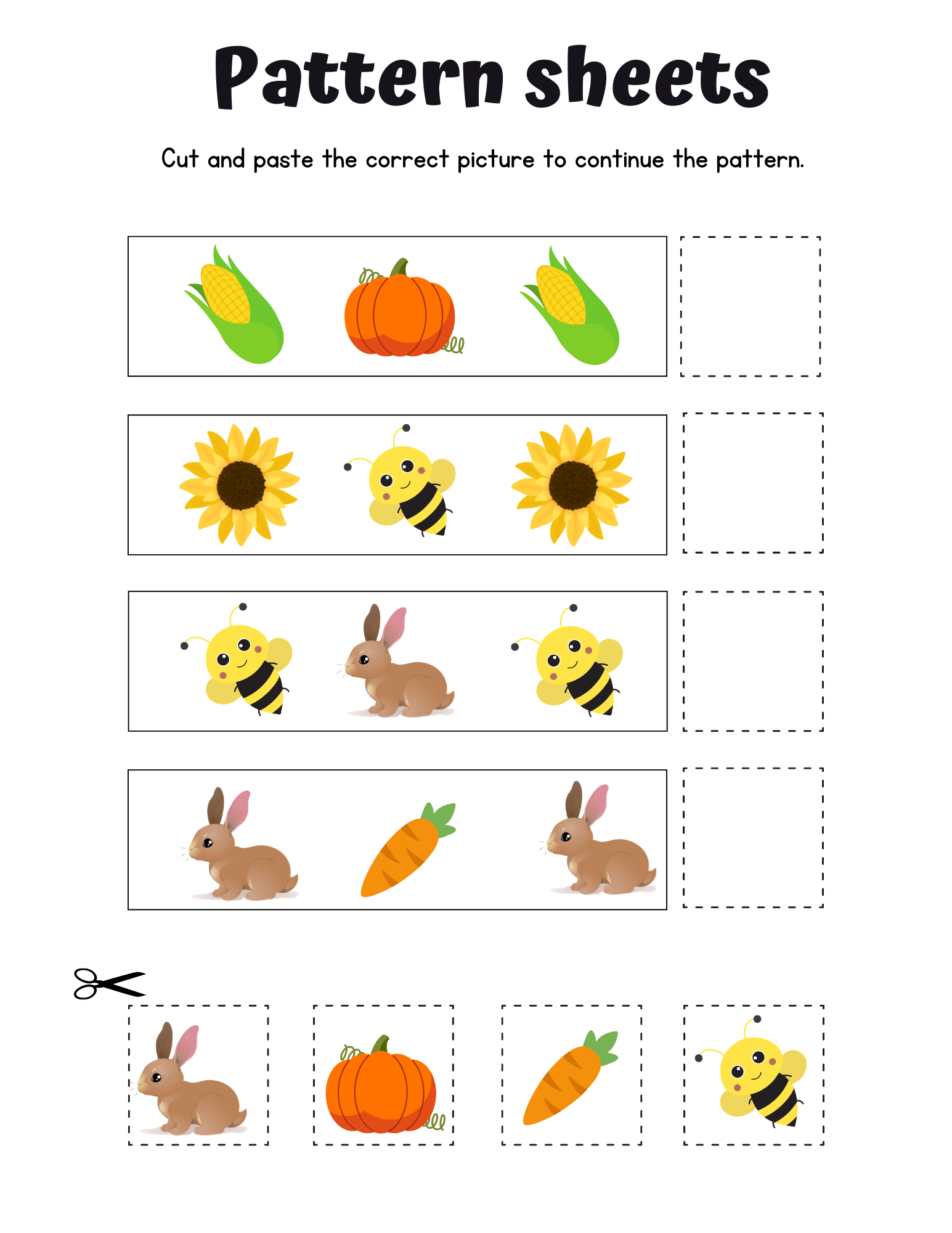 Pattern Sheets