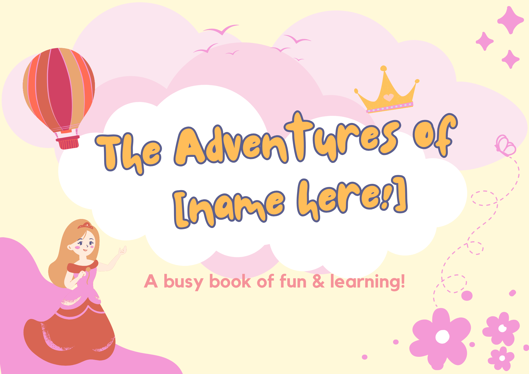 Princess Adventure Book