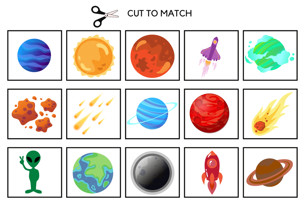 Space Activity Book