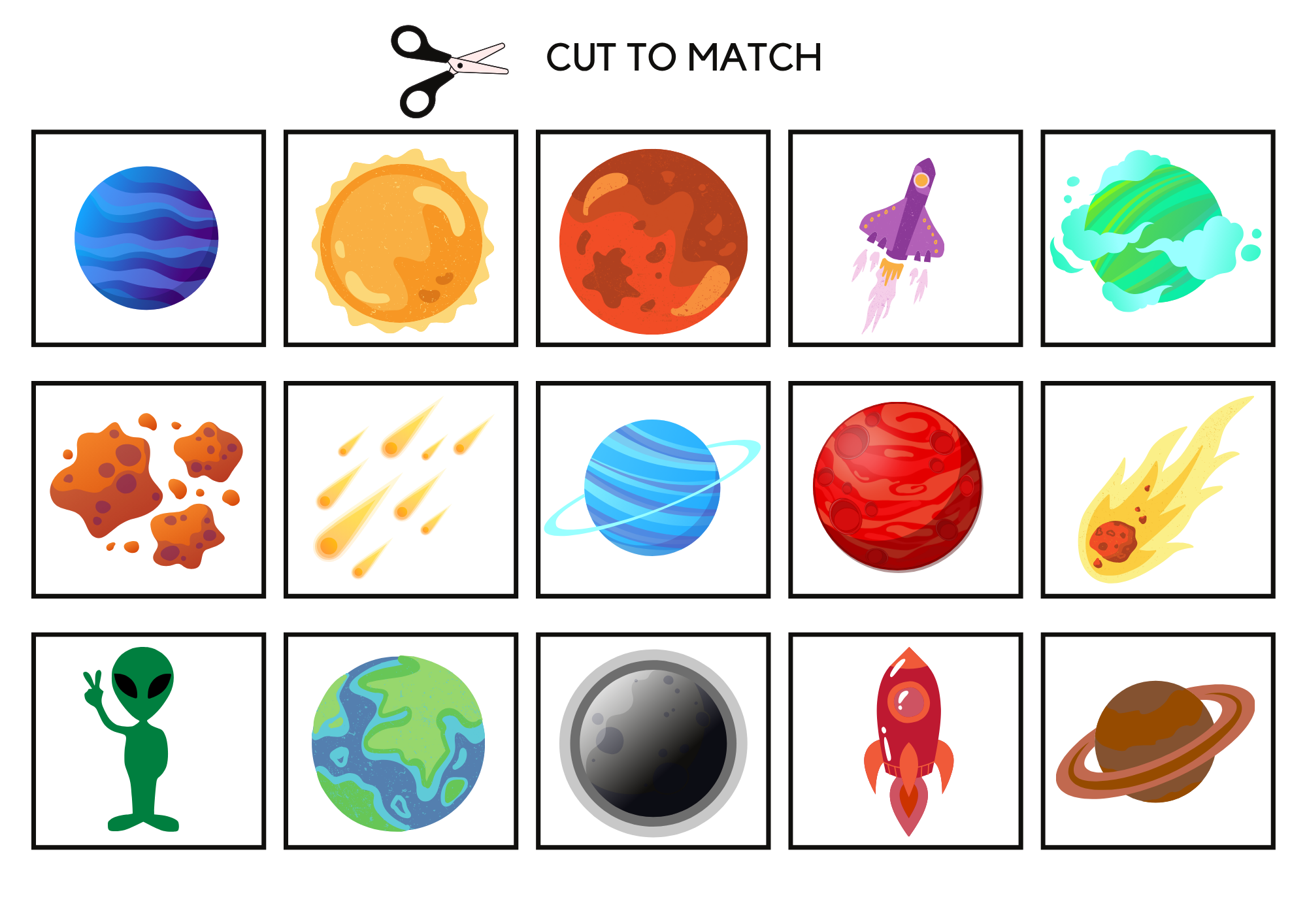 Space Activity Book