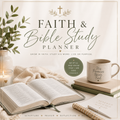 Faith & Bible Study Planner