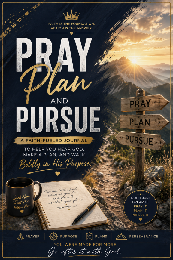 Pray Plan Pursue-Digital Download