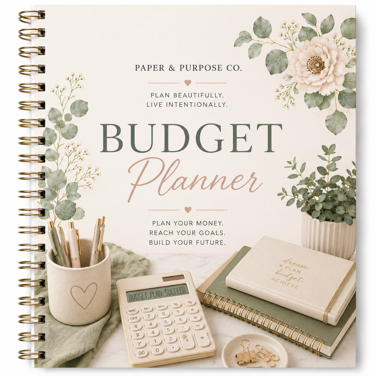 Ultimate Budget Planner--Printable & Digital Budget Planner