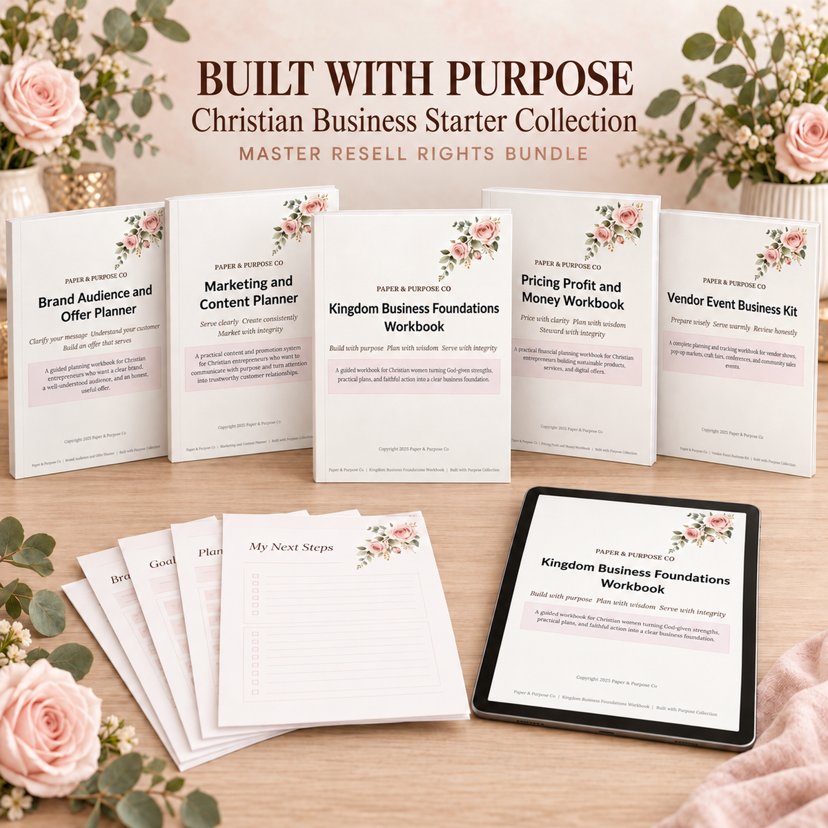Built with Purpose: Christian Business Starter Collection – MRR Bundle