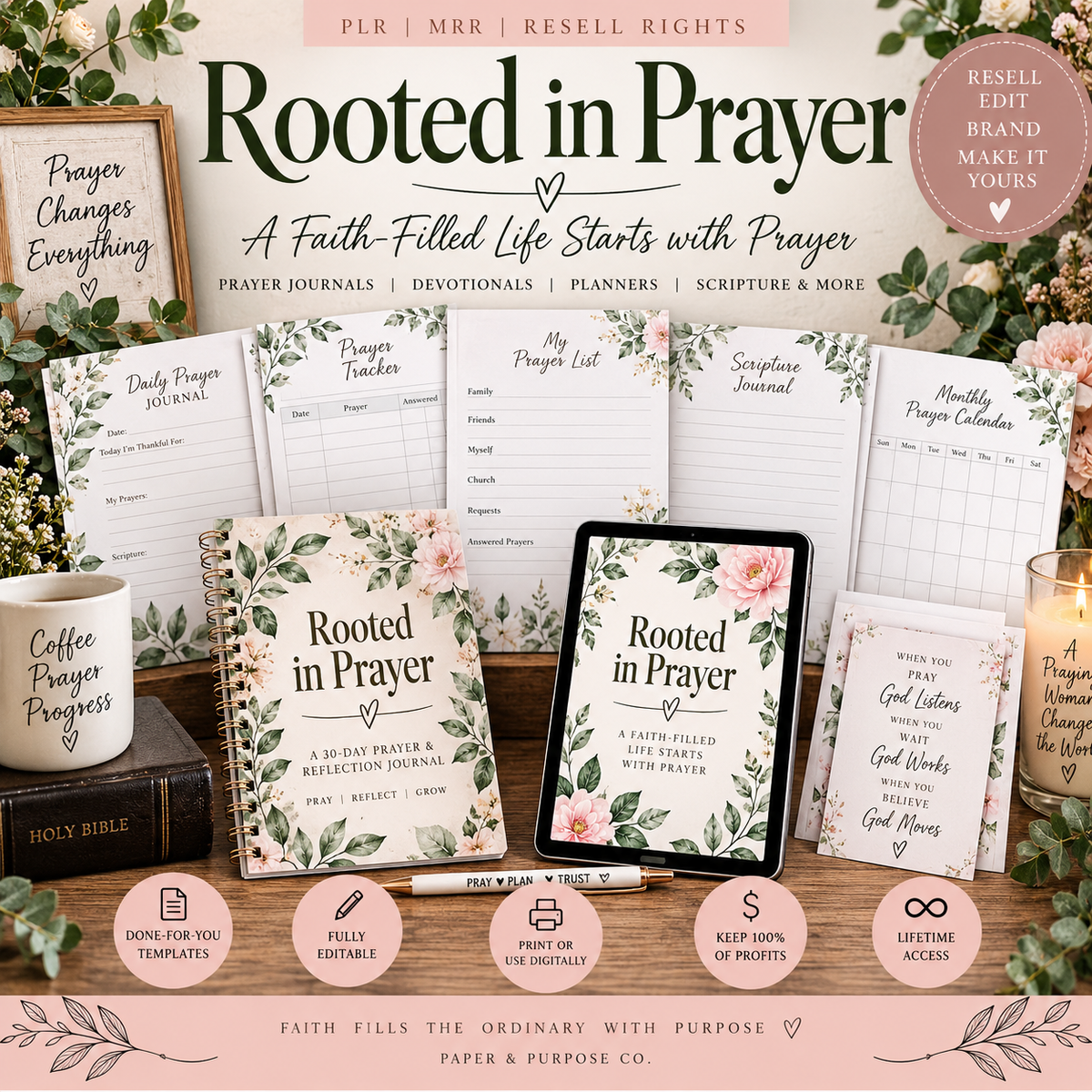 Rooted in Prayer: Christian & Devotional MMR Bundle