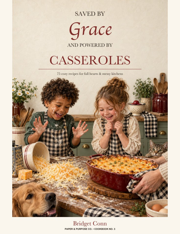 Saved by Grace & Powered by Casseroles