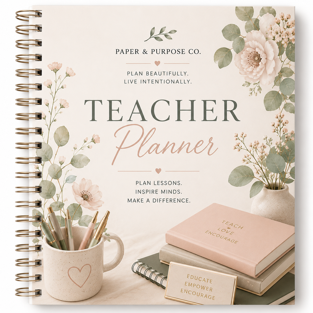 Ultimate Teacher Planner-- Printable & Digital Lesson Planner